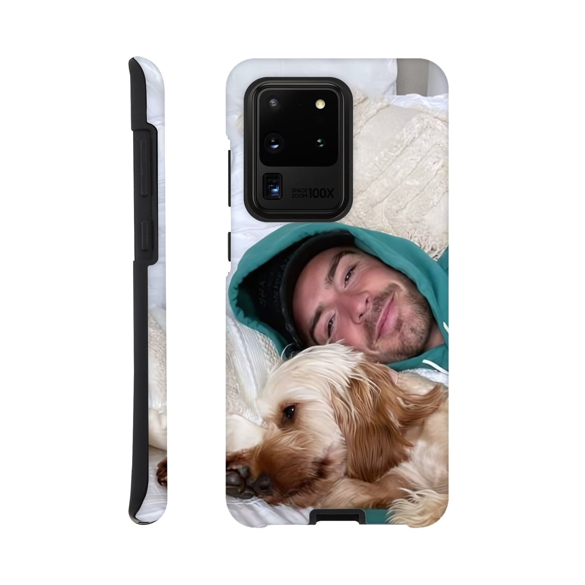 Footballer Jack Grealish Samsung tough phone case with stylish design
