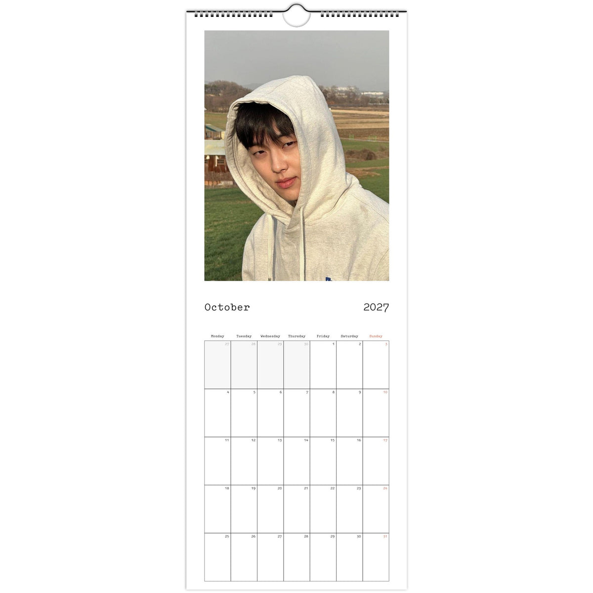 Choi Hyun‑wook calendar October