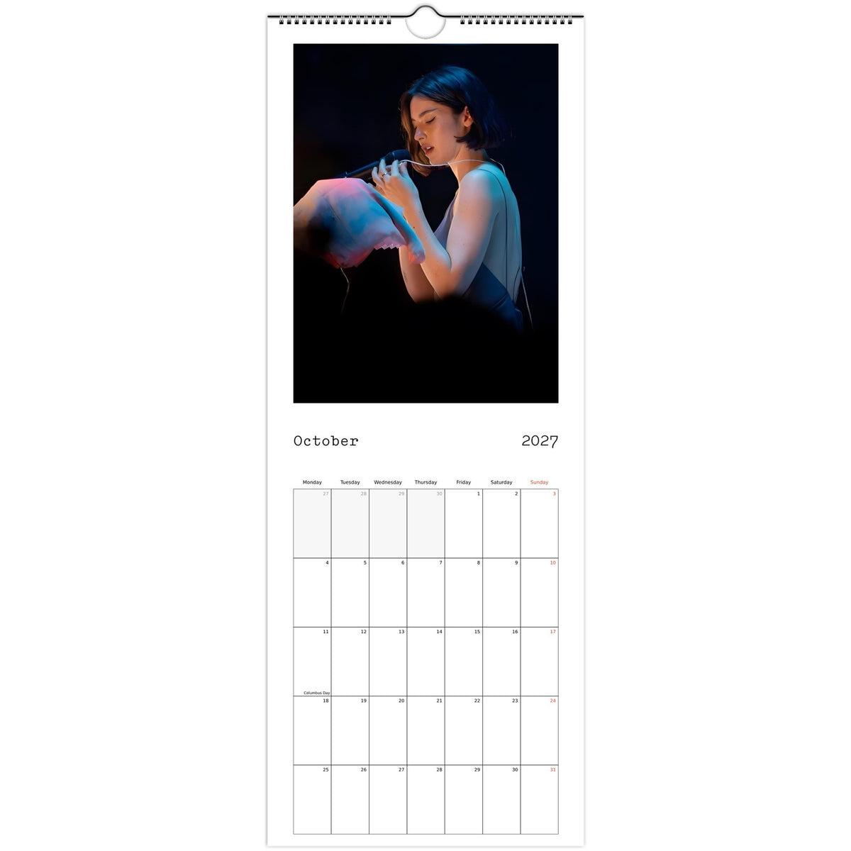 October Gracie Abrams Calendar photo