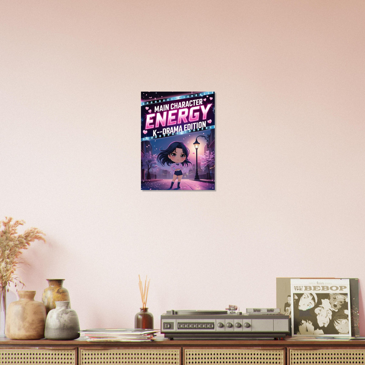 K‑Drama themed art print