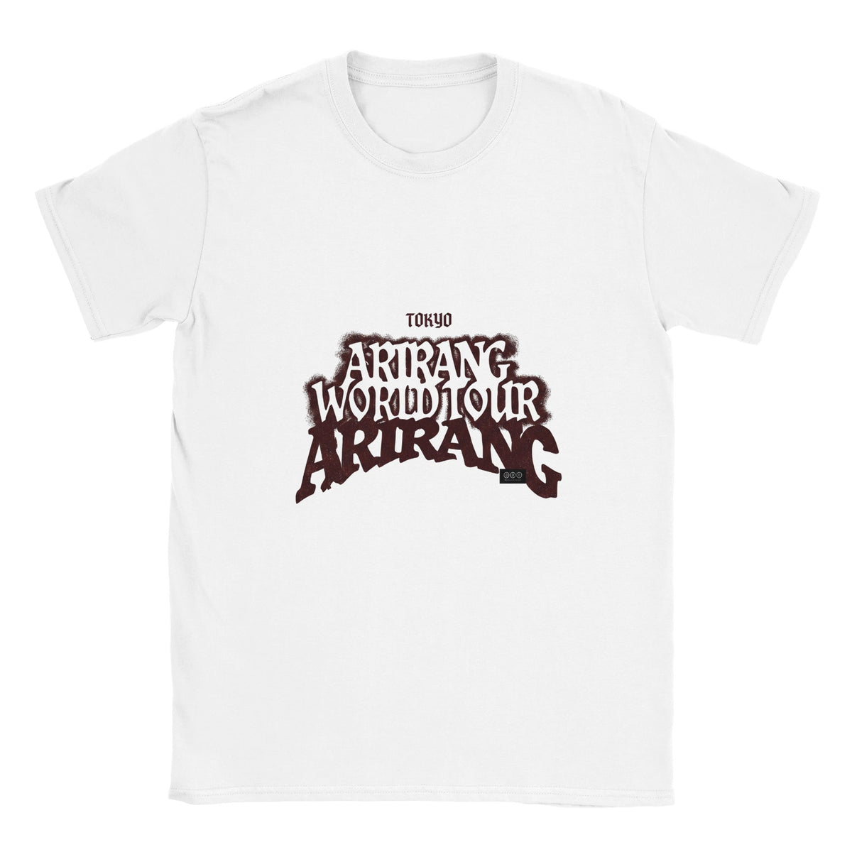 White BTS Arirang 2026 Tokyo 26 t‑shirt