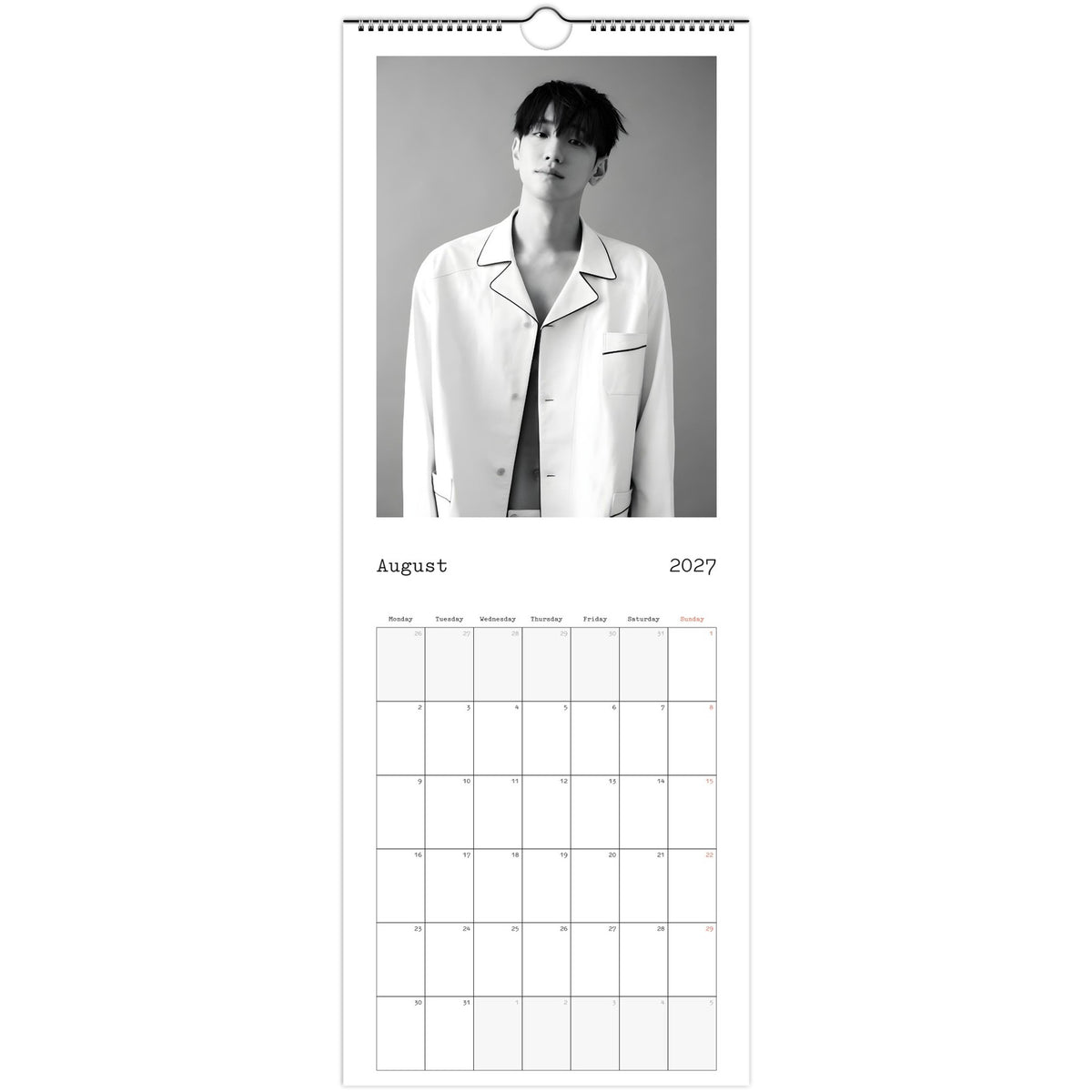 Nam Yoon‑su calendar August photo