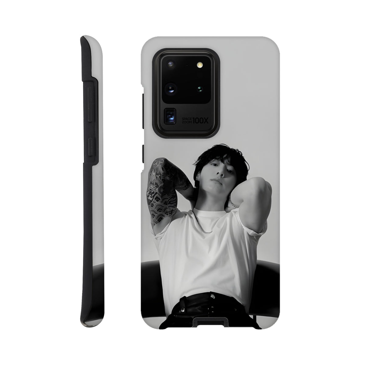 Jungkook Samsung tough case with impact‑resistant dual‑layer build