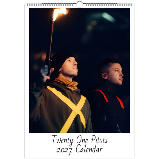 Twenty One Pilots calendar cover