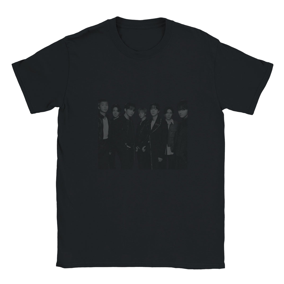 BTS ARIRANG 2026 Tour black t‑shirt with back logo
