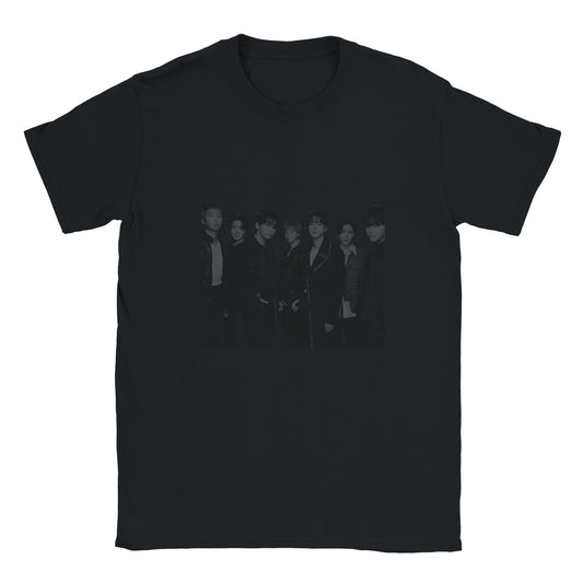 BTS ARIRANG 2026 Tour black t‑shirt with back logo