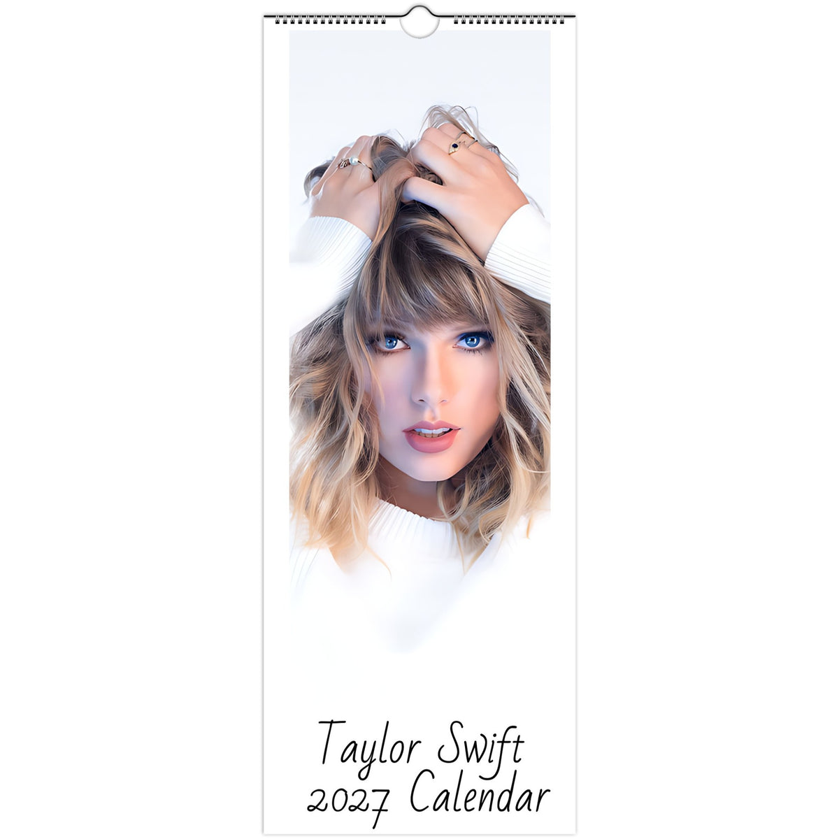 Taylor Swift 2027 slim wall calendar cover