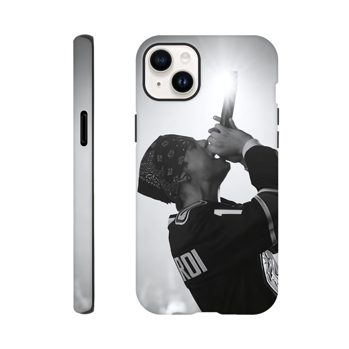 Protective iPhone case inspired by The Kid LAROI style