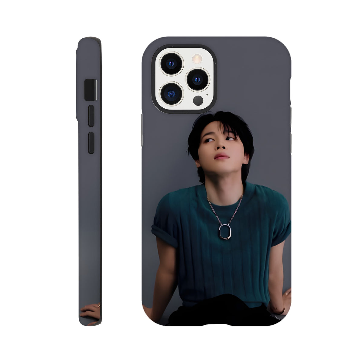 BTS Jimin protective case with impact‑resistant layers