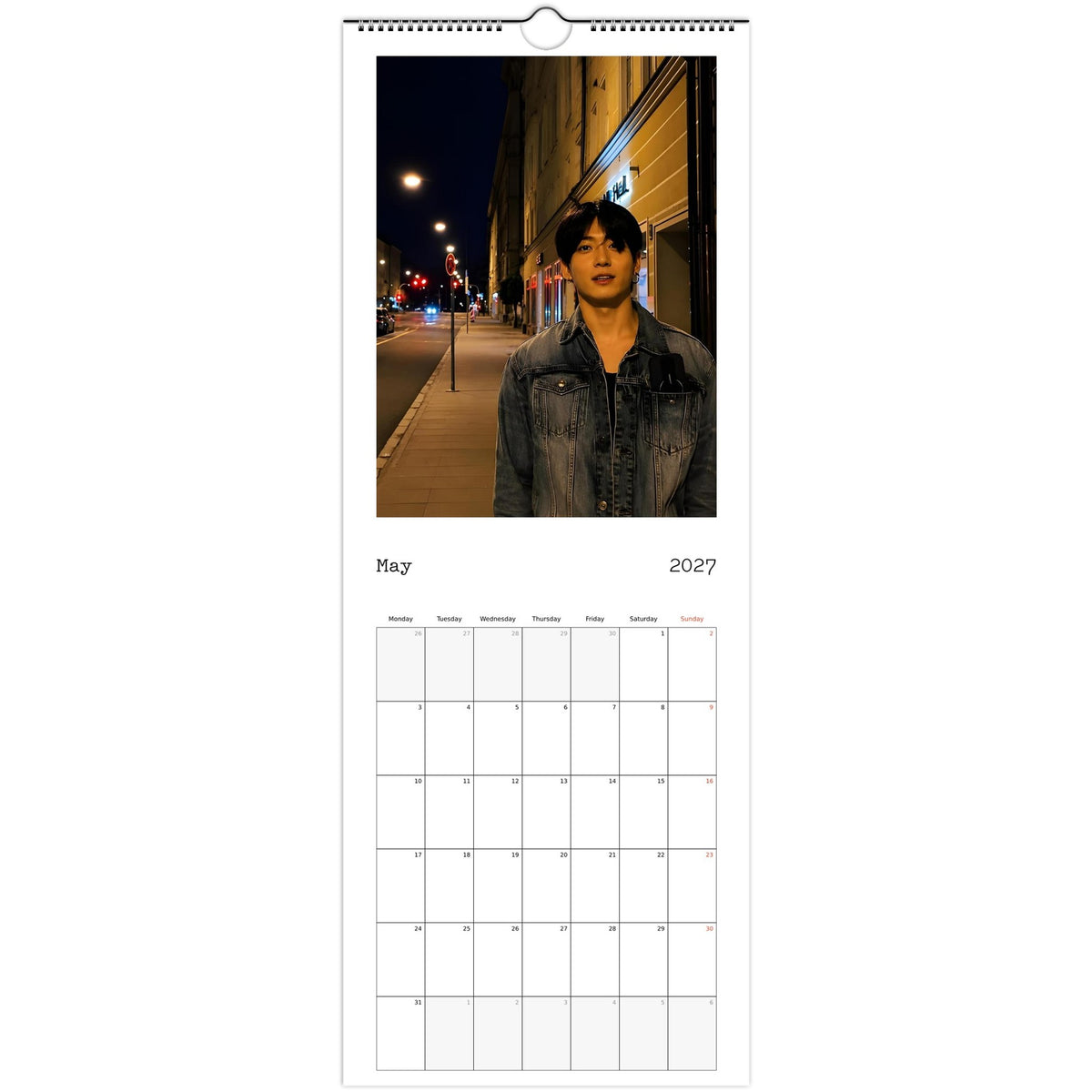 Jungkook Calendar 2027 May photo