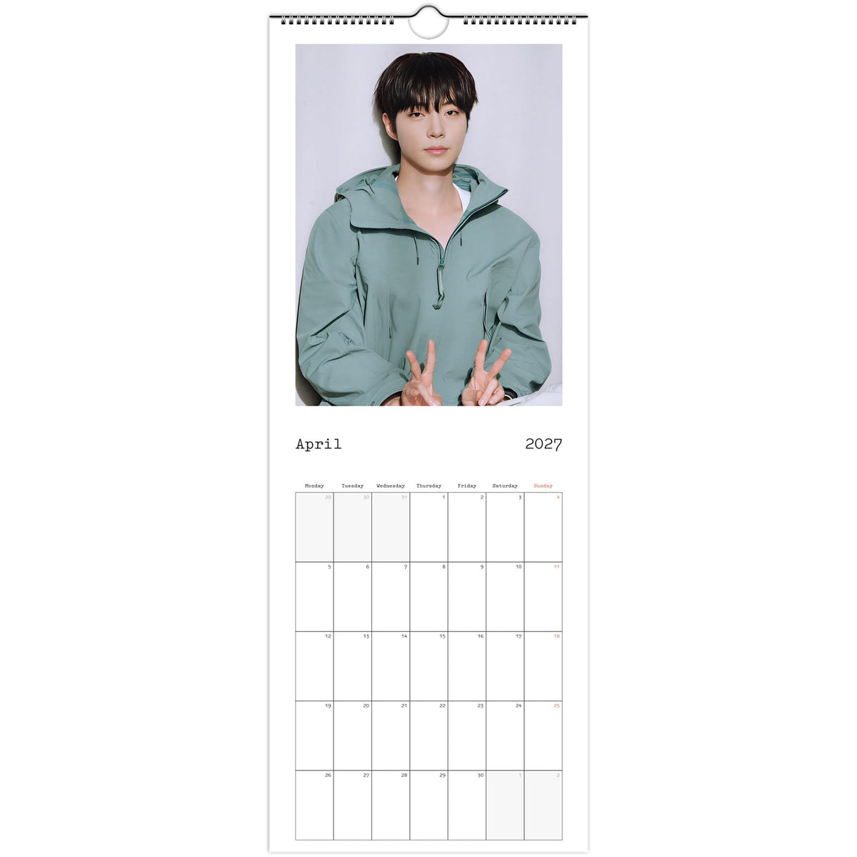 Hwang In‑youp calendar April photo