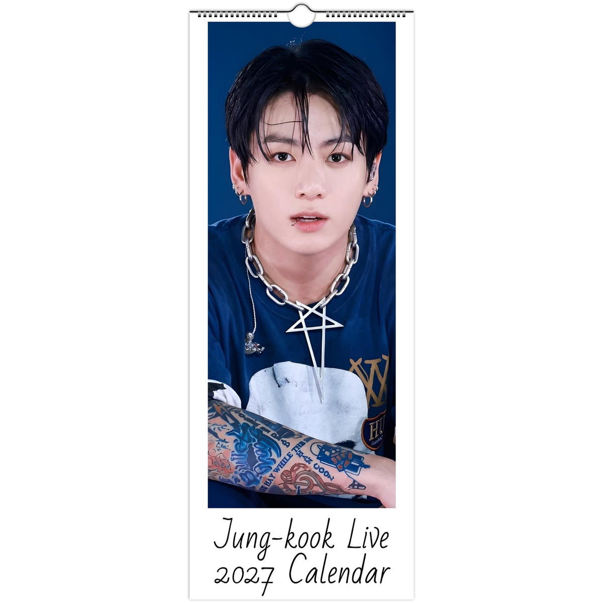 BTS Jungkook 2027 calendar cover