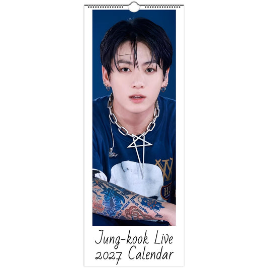 BTS Jungkook 2027 calendar cover