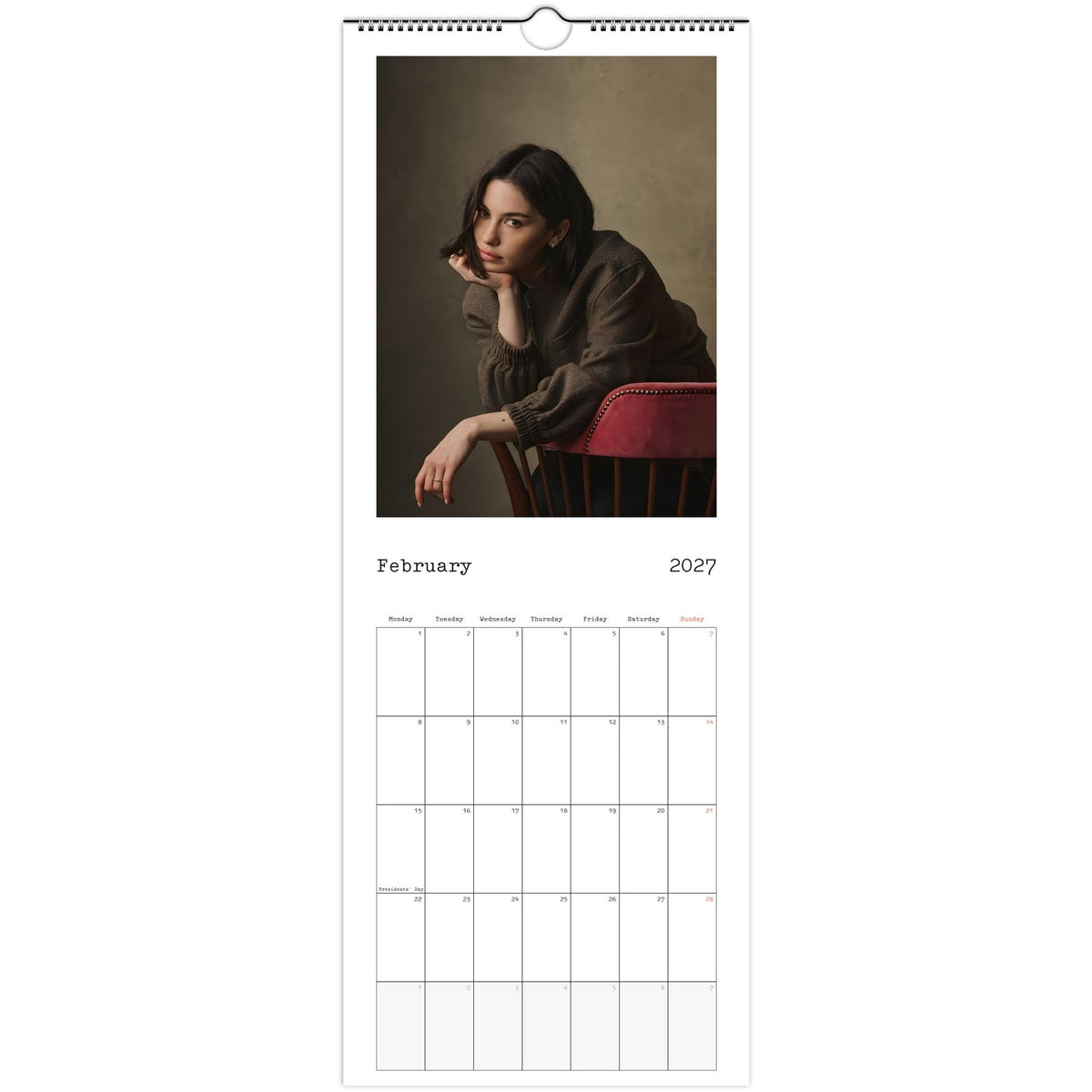 February Gracie Abrams Calendar photo 