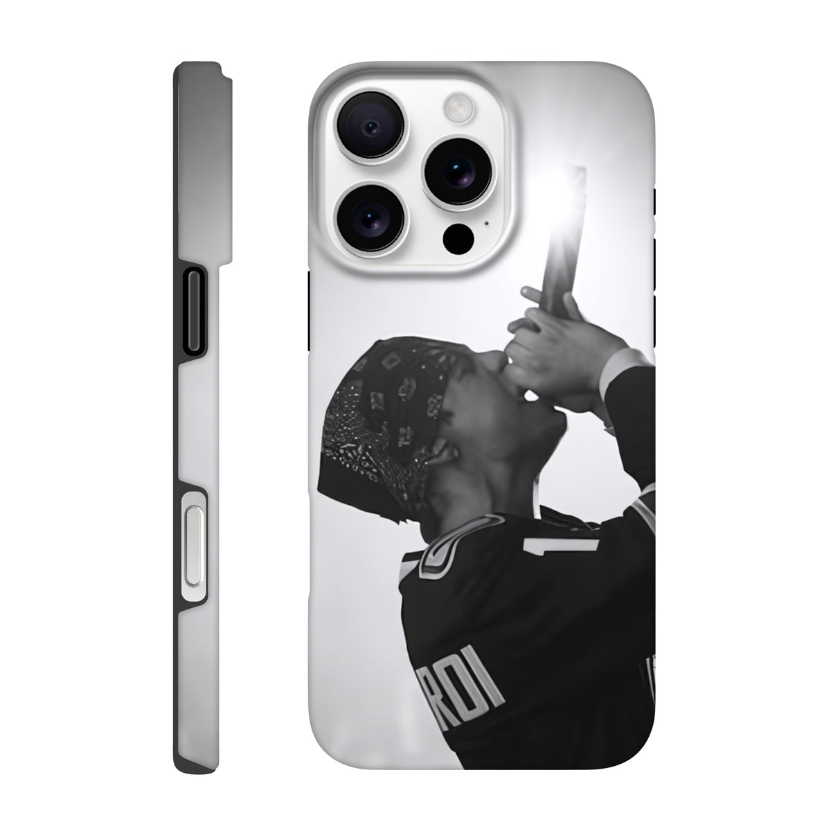 The Kid LAROI iPhone tough phone case with stylish graphic design