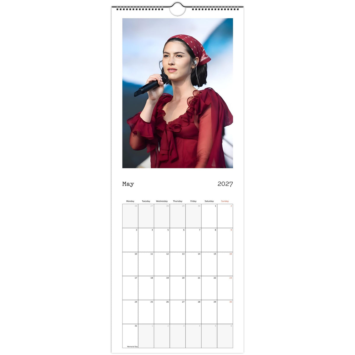 May Gracie Abrams Calendar photo 
