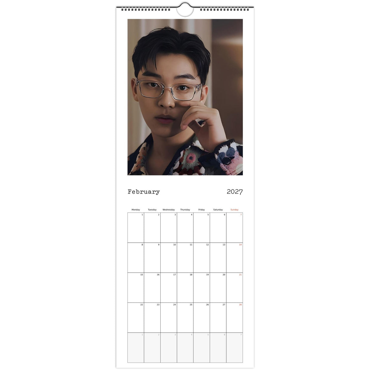 Choi Hyun‑wook calendar February 