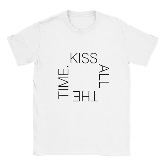 White Harry Styles Kiss All The Time t‑shirt