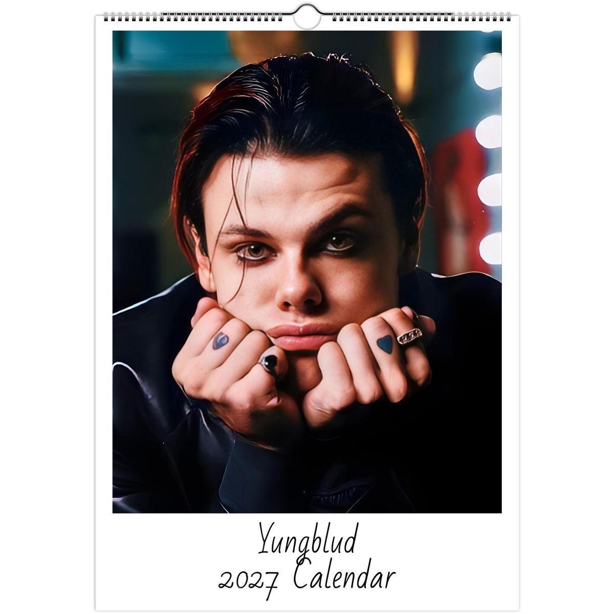 YUNGBLUD 2027 A3 wall calendar cover