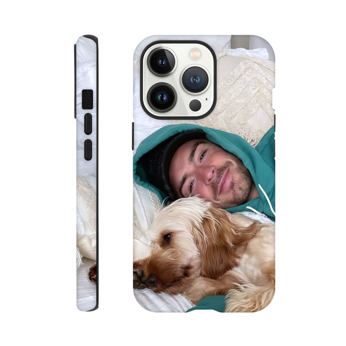 Durable protective iPhone case with Jack Grealish inspired art
