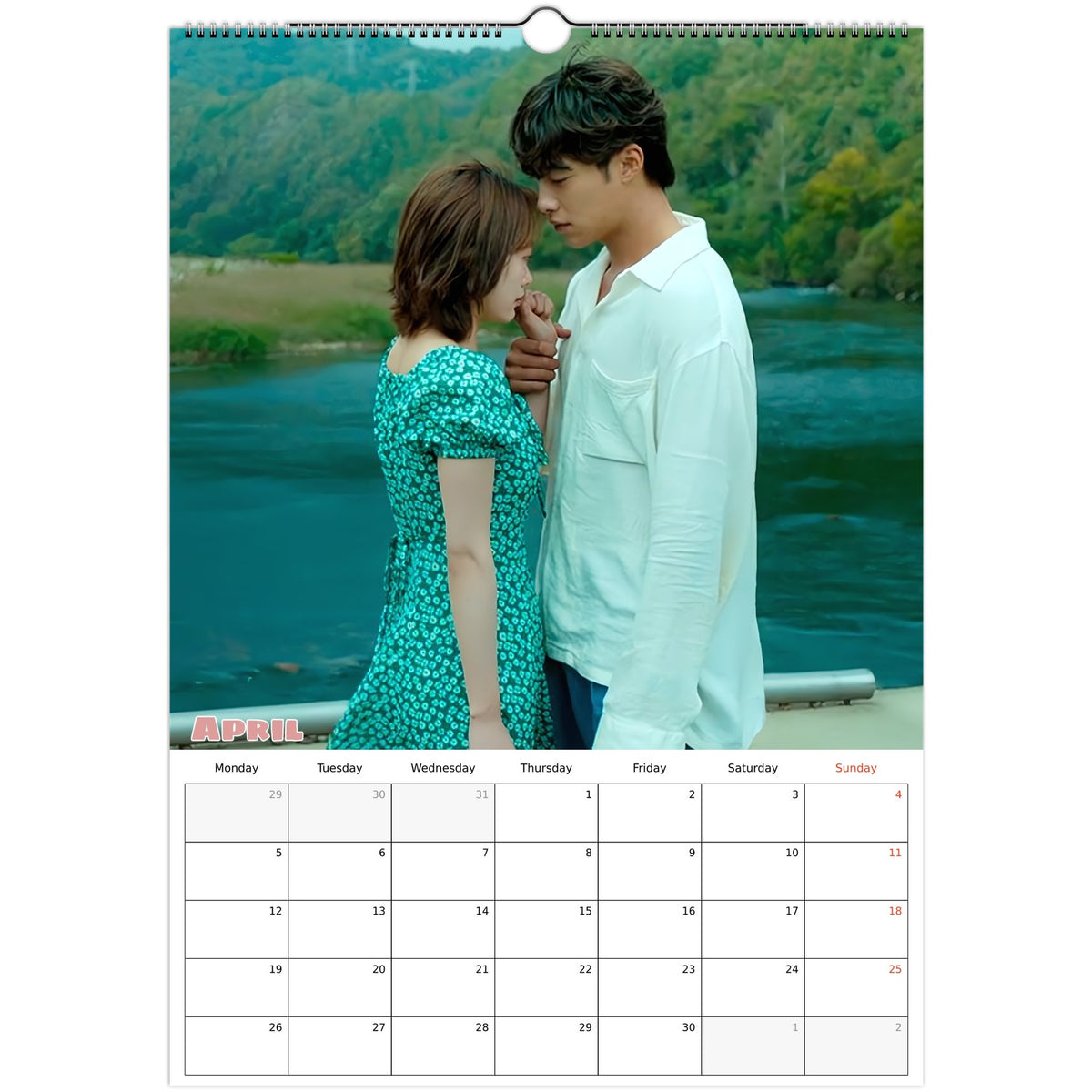 Mr Plankton Calendar 2027 April page