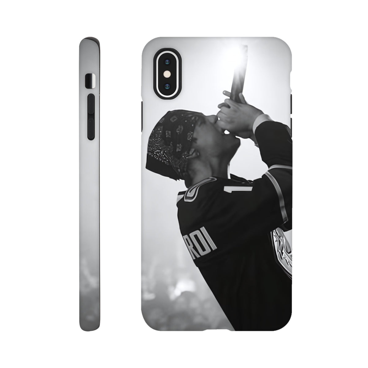 Stylish protective iPhone case inspired by The Kid LAROI visuals