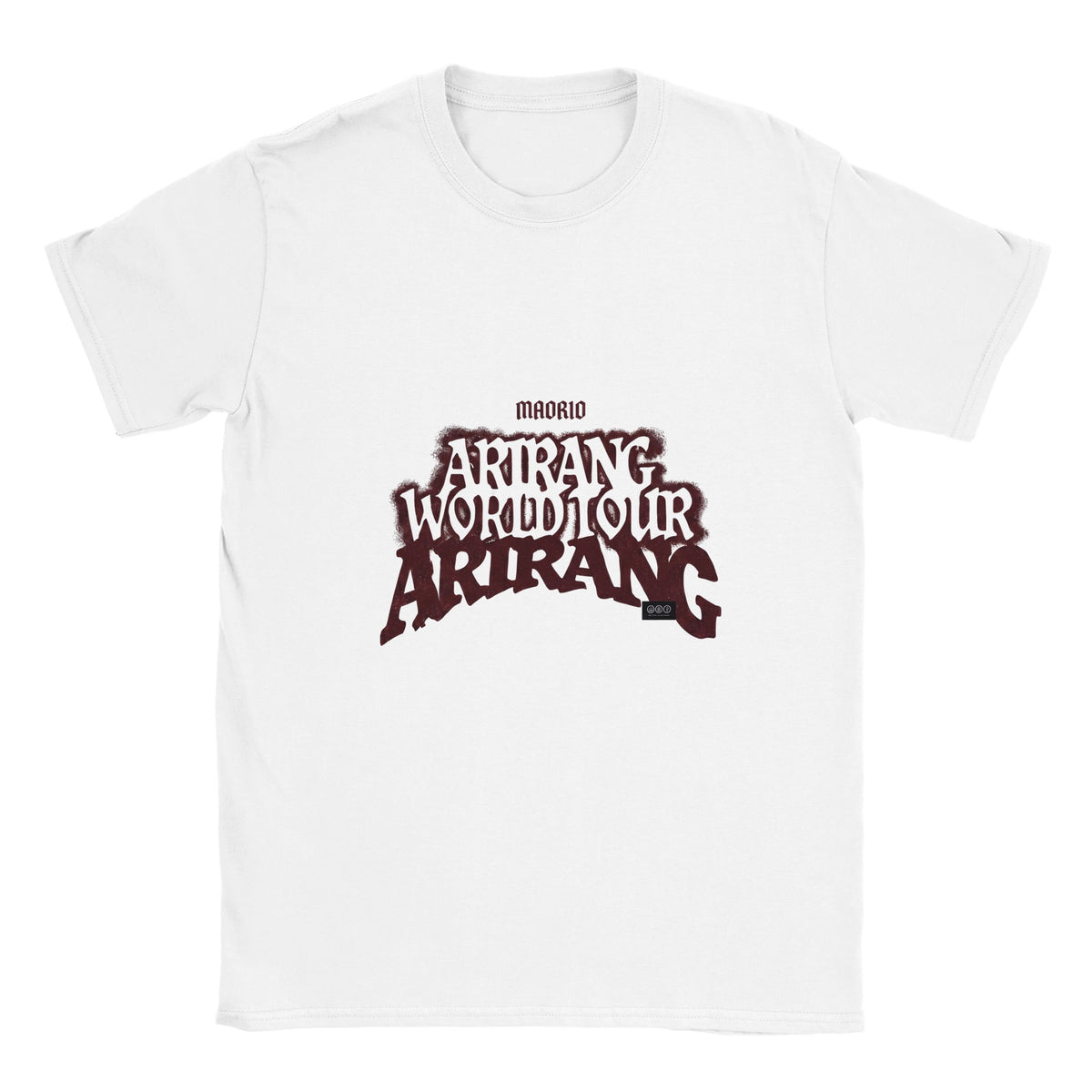 White BTS Arirang 2026 Madrid 26 t‑shirt