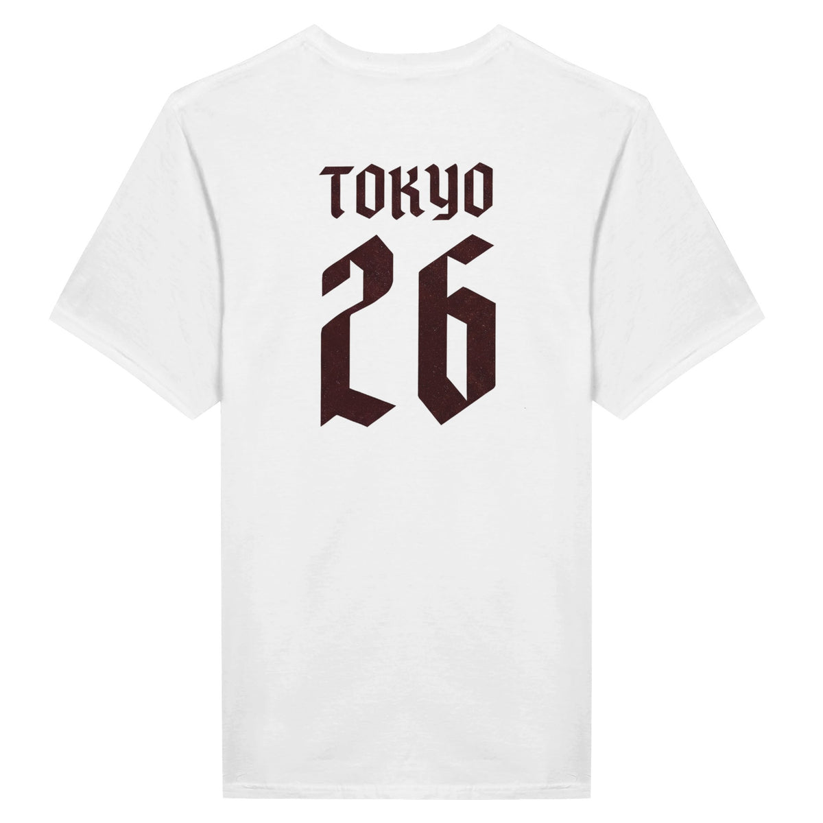 BTS Tokyo 26 front and back print tee