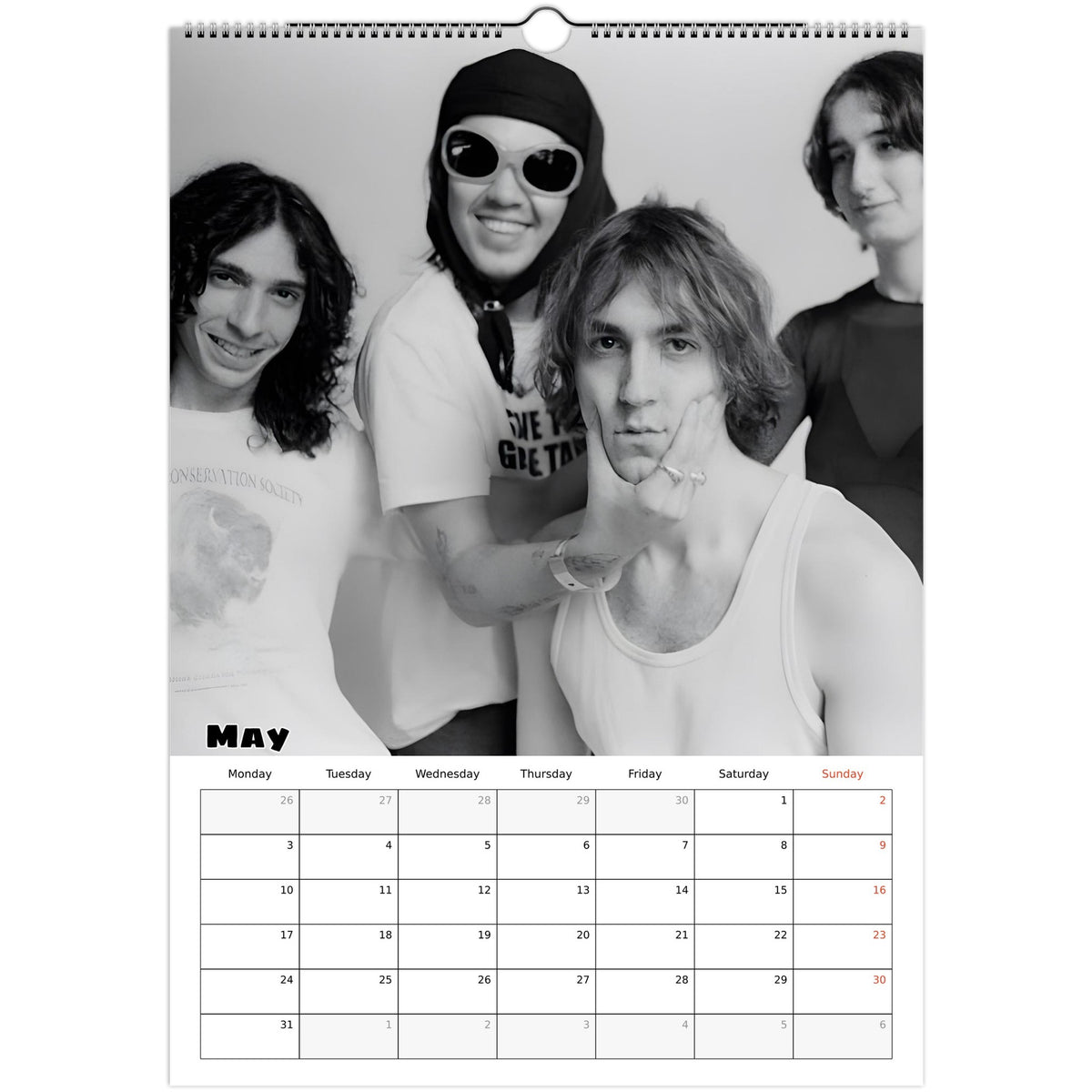 Geese calendar May