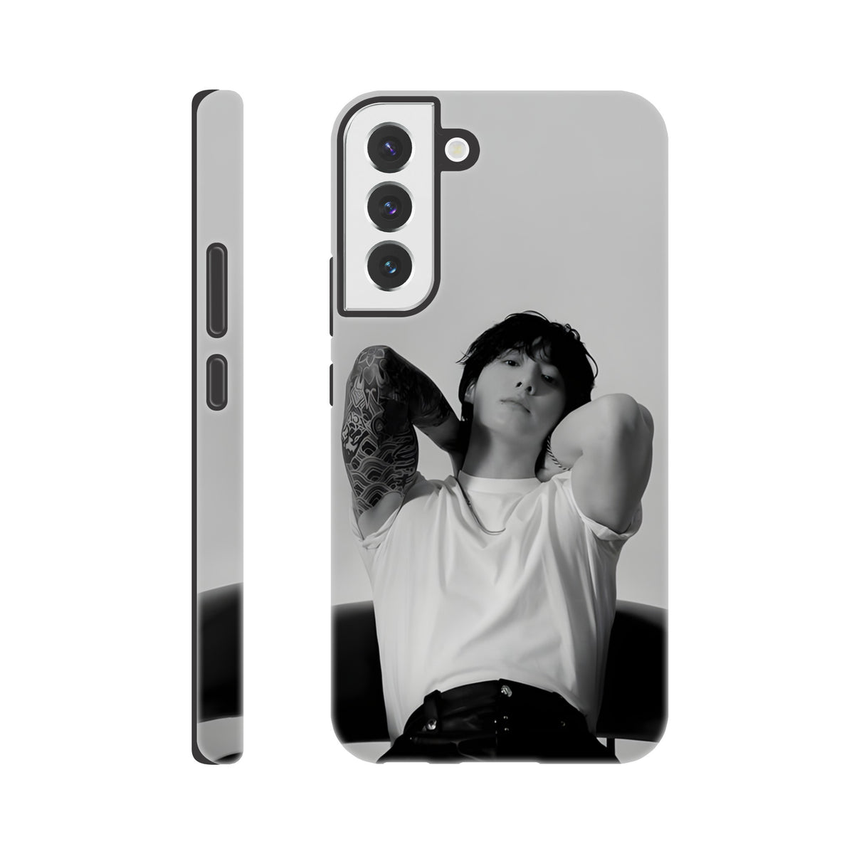 Jungkook Samsung phone case featuring durable shockproof design