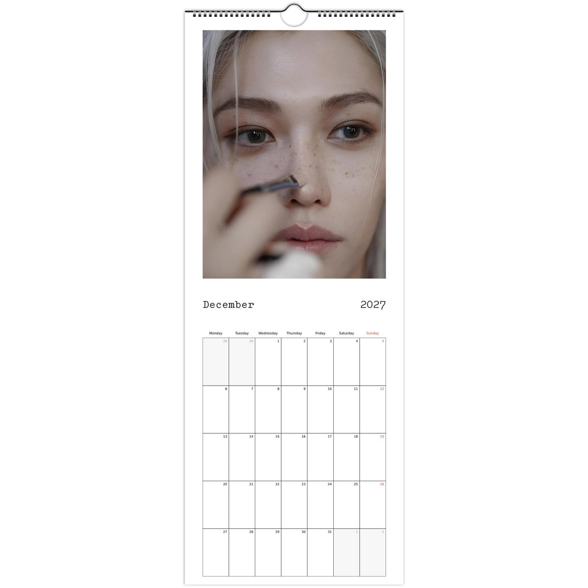Stray Kids Felix Elite Calendar 2027 December page