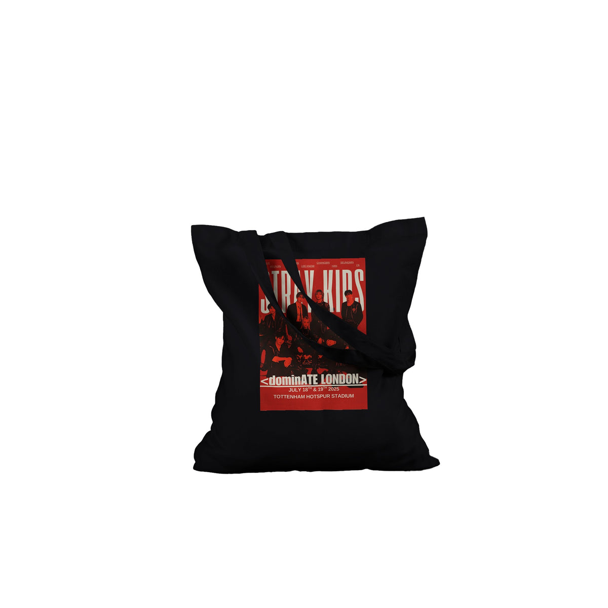 Stray Kids London tour canvas tote