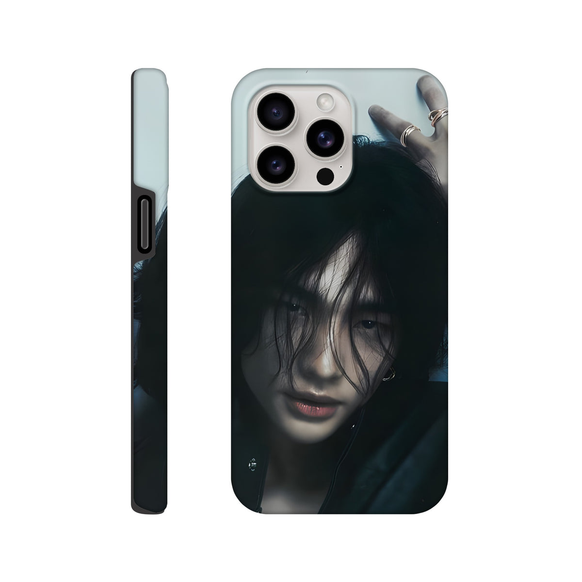Stray Kids Hyunjin phone case featuring durable shockproof design