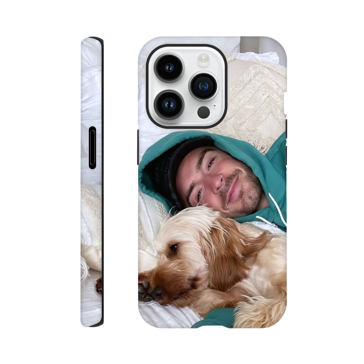 Dual‑layer iPhone case with stylish Jack Grealish graphic