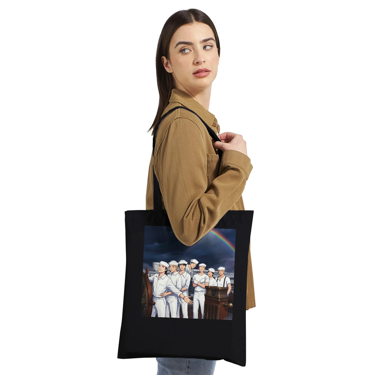 BTS ARMY tote with front and back print