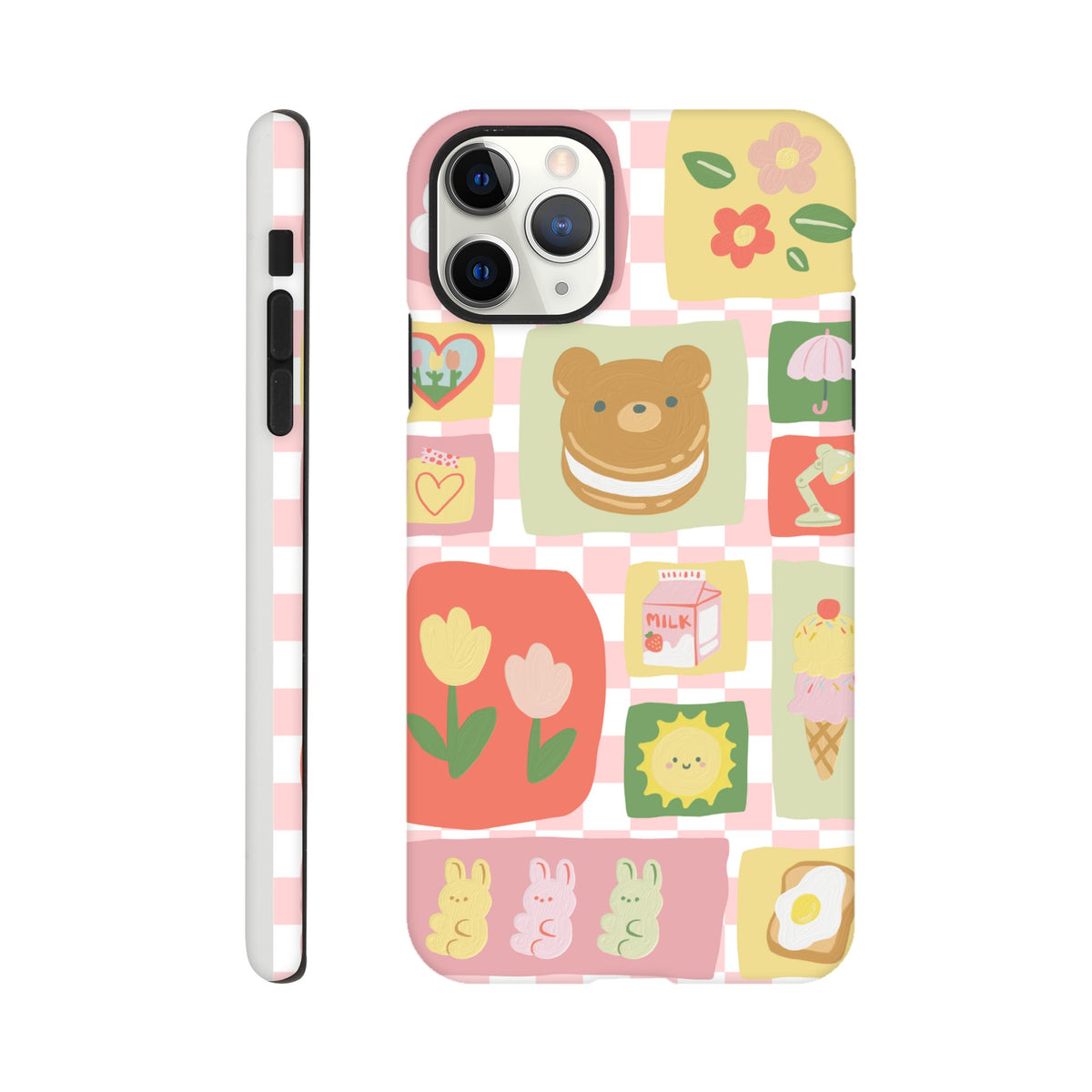Cute kawaii iPhone tough case