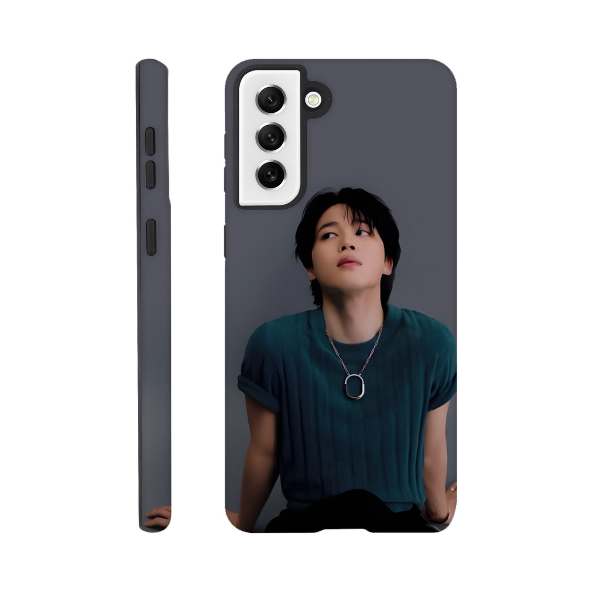 Protective Samsung case with Jimin K‑pop design