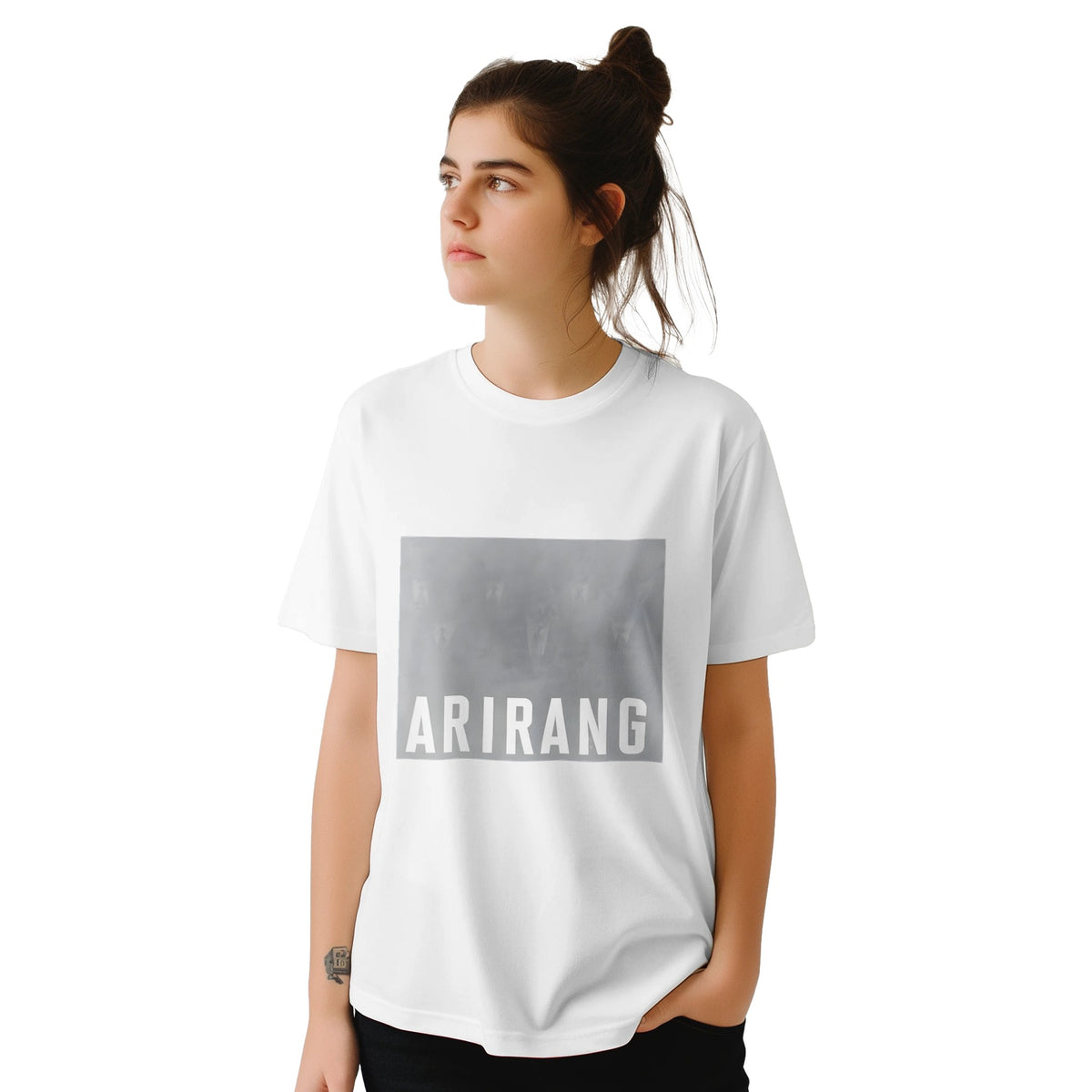 Atmospheric BTS ARIRANG front print unisex shirt