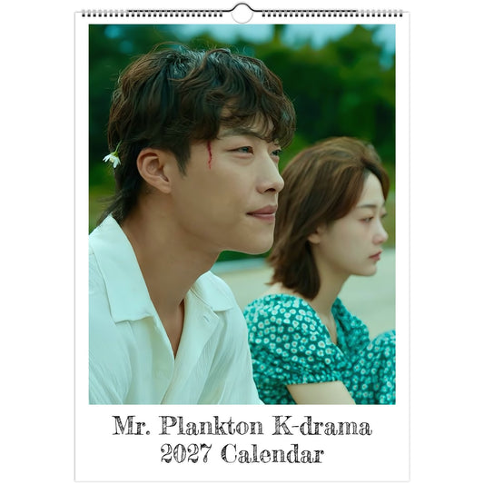 Mr Plankton 2027 calendar cover