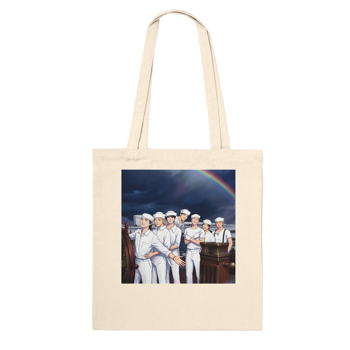 BTS Arirang 2026 tote with back logo