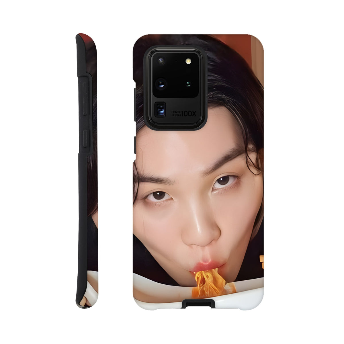 BTS meme‑style Samsung protective case