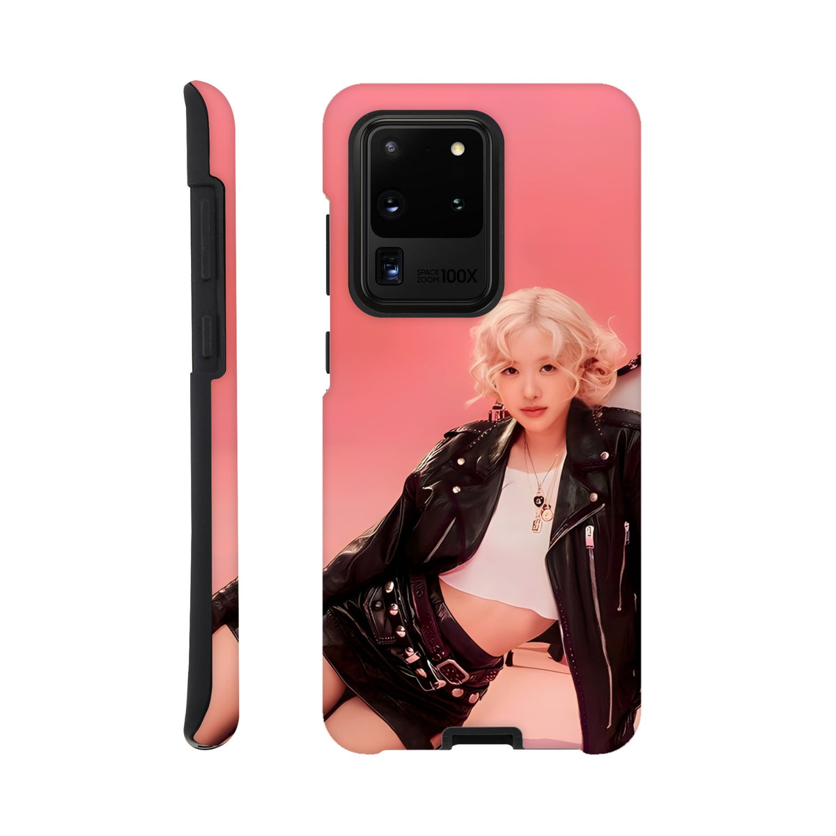 Stylish Rosé Blackpink tough case for Samsung models