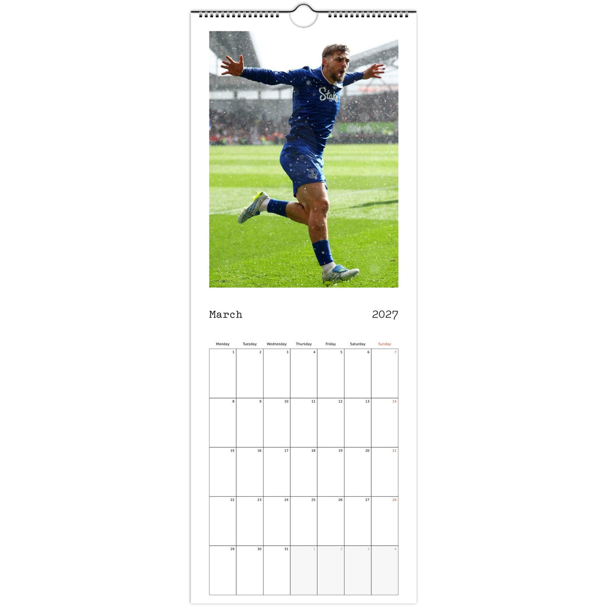 March Everton Calendar photo