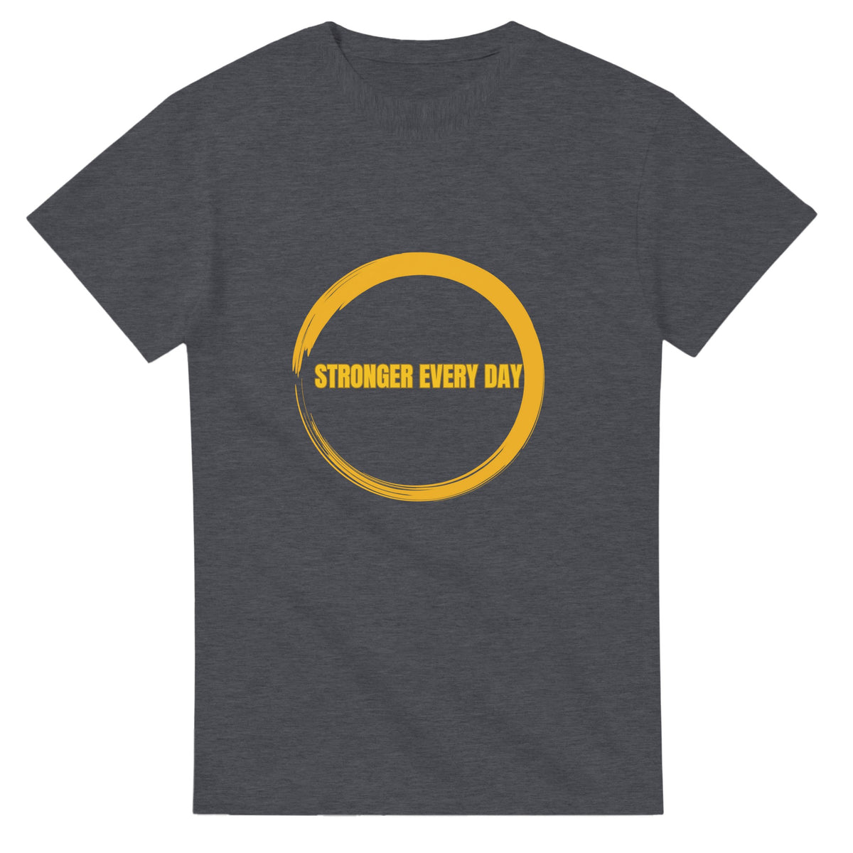 Motivational cotton T‑shirt for strength and self‑improvement lovers