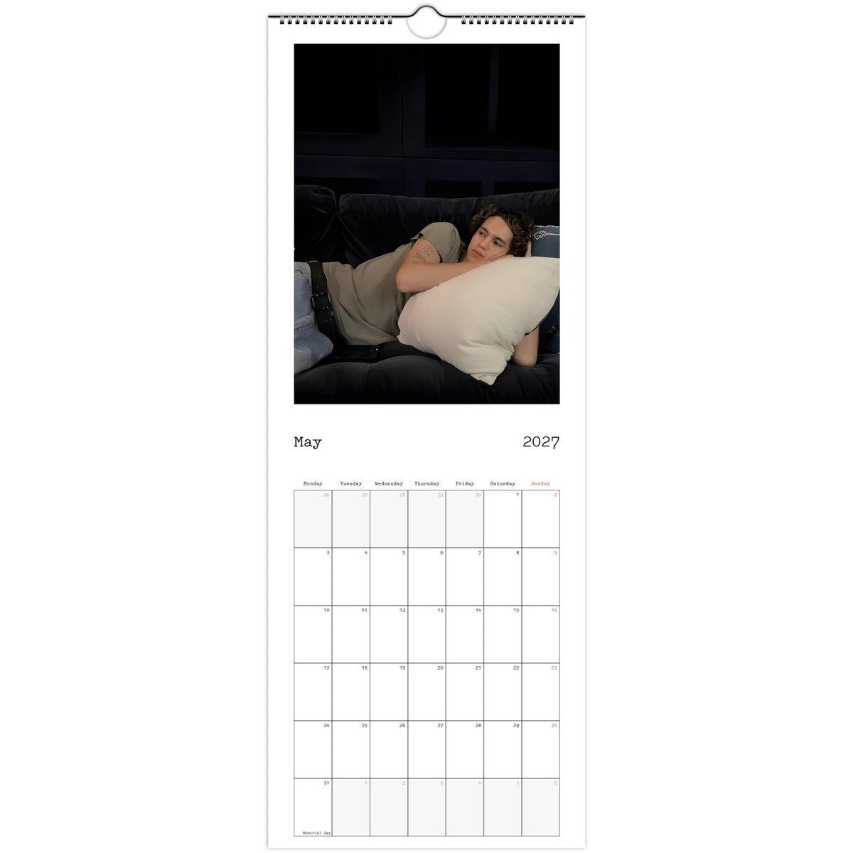 Dominic Fike calendar May photo