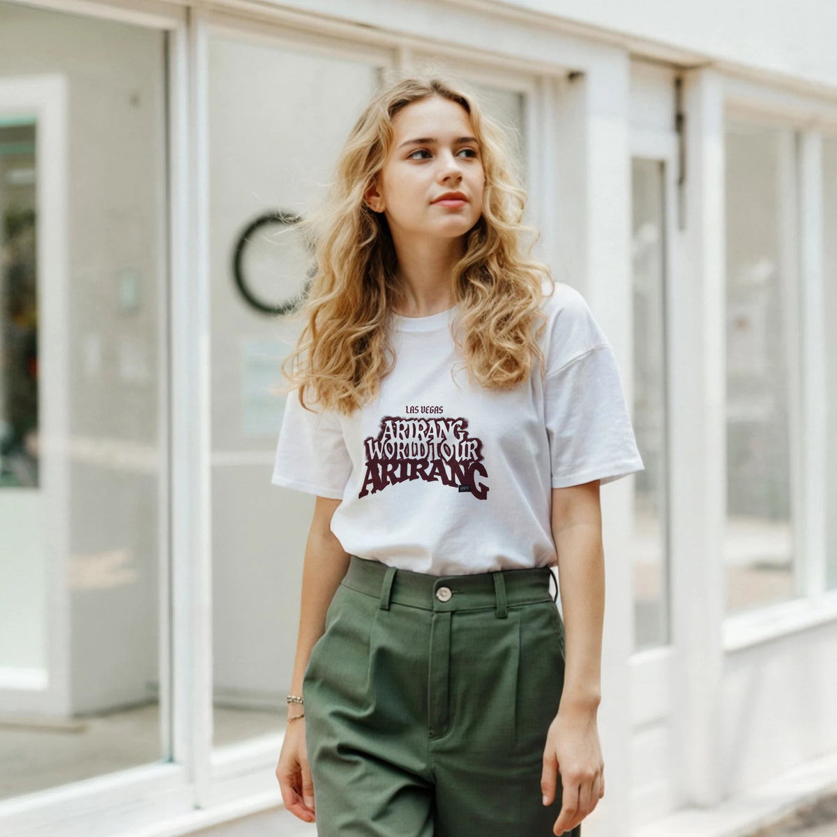 BTS sporty Las Vegas 26 graphic t‑shirt