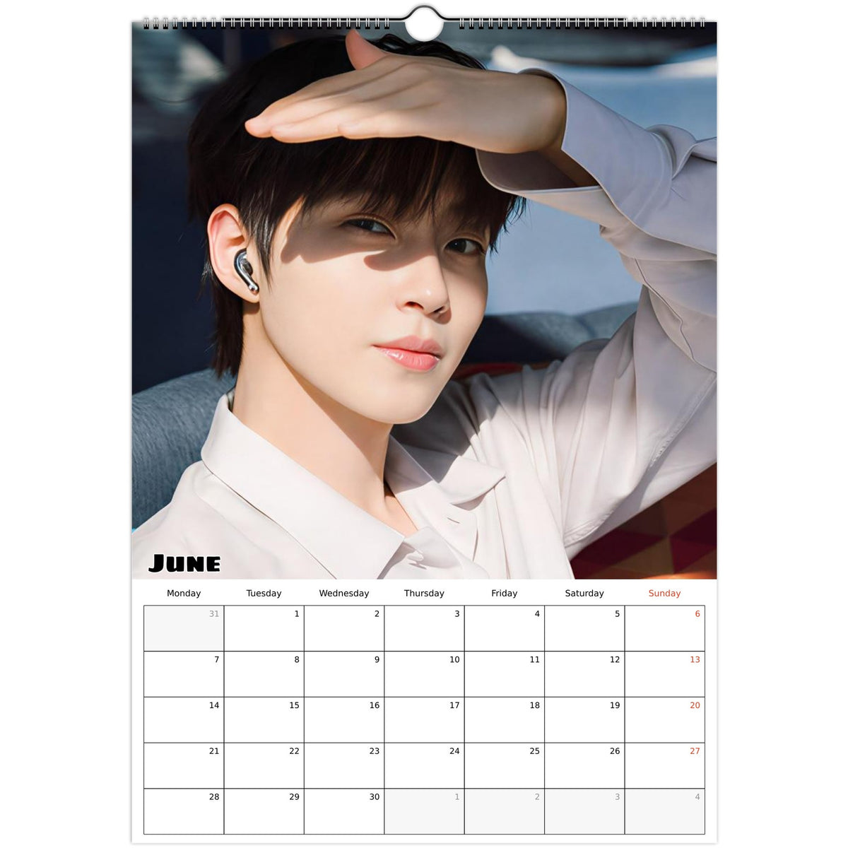 Hwang In‑youp calendar June photo