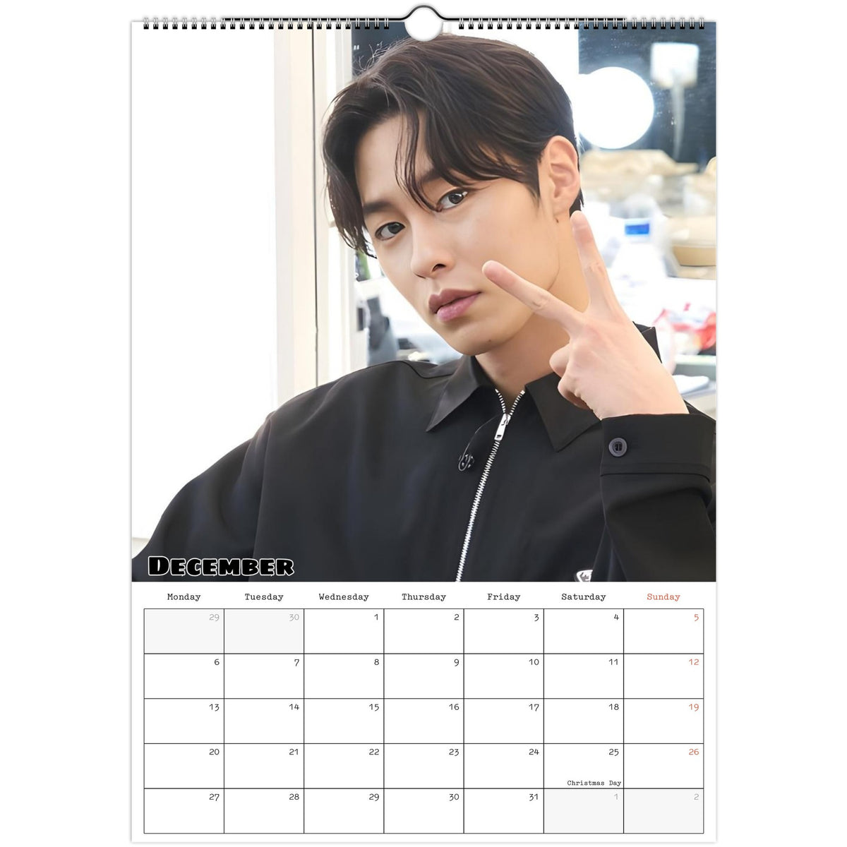 Lee Jae‑wook calendar December photo