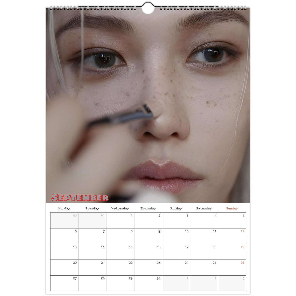 Stray Kids Felix Elite Calendar 2027 September page