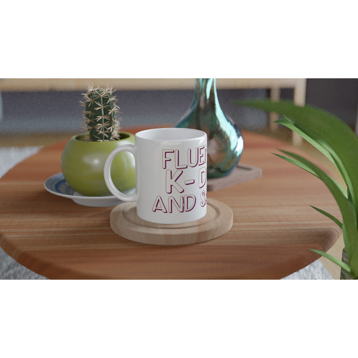 K‑Drama themed gift mug for fans